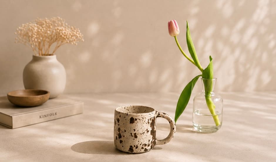 Ceramics on display