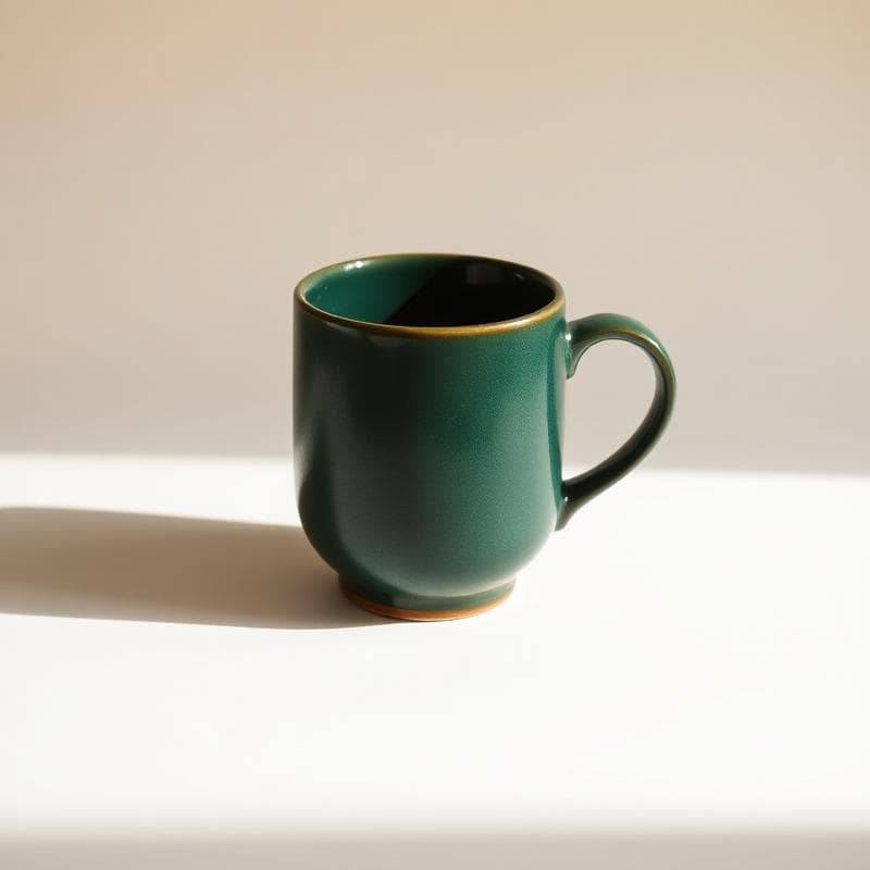 Green mug