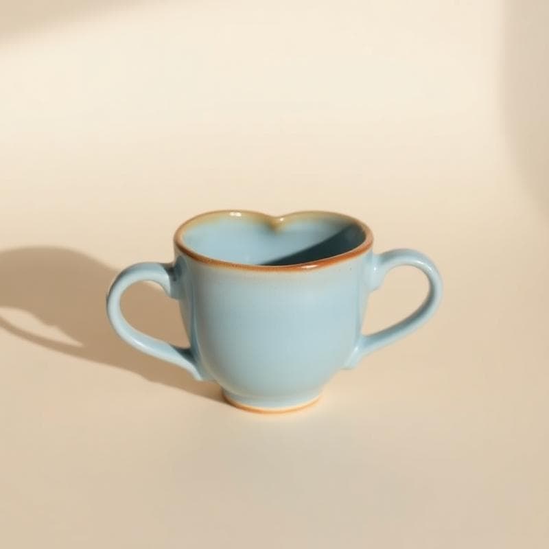 Heart mug