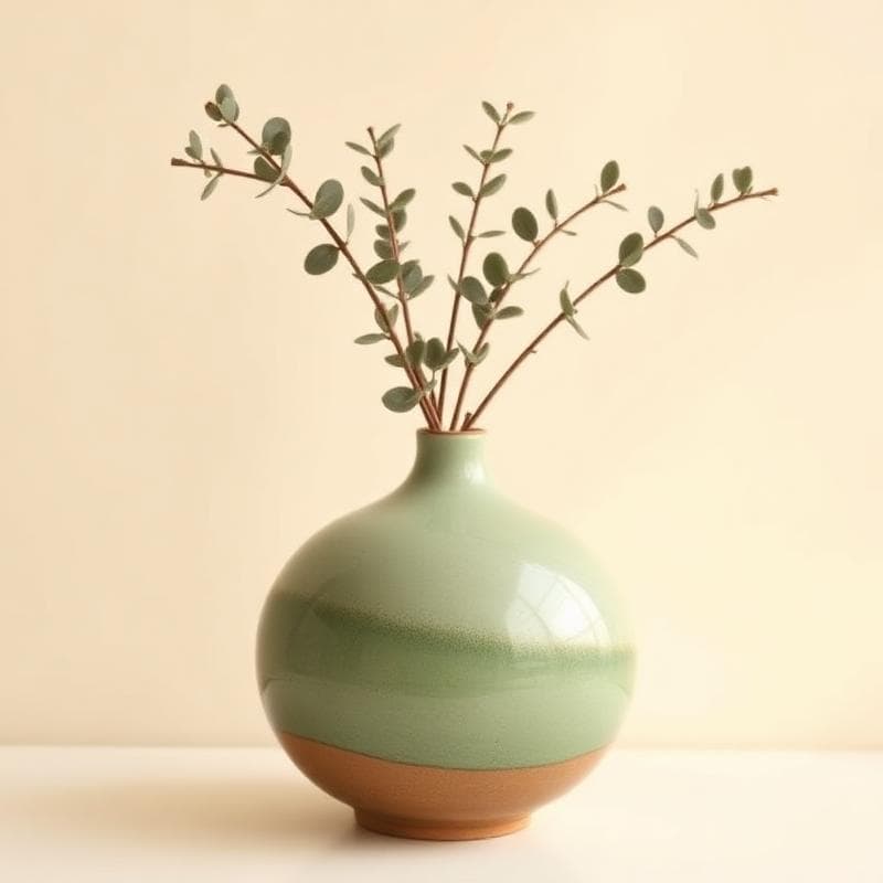 Hand-thrown vase
